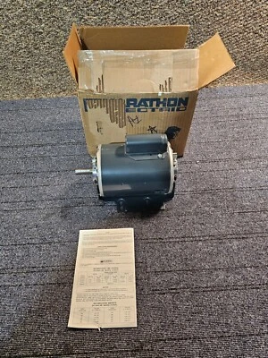 Regal Marathon Motors 056C17D2079 Capacitor-Start General Purpose Motor, 1/2 Hp - Image 1 of 4
