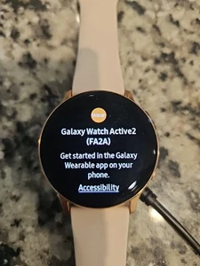 Samsung Galaxy Watch Active 2 FA2A 40mm GPS stal nierdzewna - Zdjęcie 1 z 6