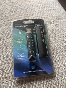 iStorage datAshur PRO2 4GB Encrypted USB 3.2 Flash Drive - Photo 1/2