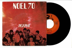 POPPYS Disque 45T 7" NOËL 70 - NON JE NE VEUX PAS FAIRE LA GUERRE -BARCLAY 61372 - Picture 1 of 2
