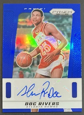 Doc Rivers 2024 - 25 帕尼尼 Prizm Deca 签名蓝色 Prizm SP /35 #PDS-DOC 老鹰 — 第 1/2 张图片