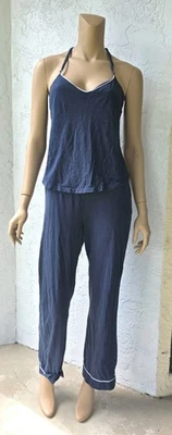 Conjunto de pijama pantalón cami azul marino Cosabella para mujer pequeño Foto 1 de 4