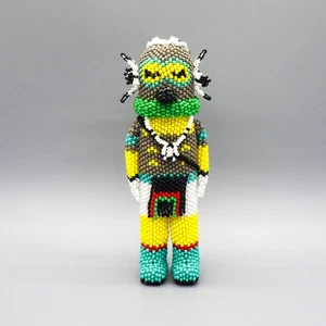 INDIANER PERLENARBEIT - FLACKERNDE KACHINA von FERRELL ZEENA-HOPI - Bild 1 von 6