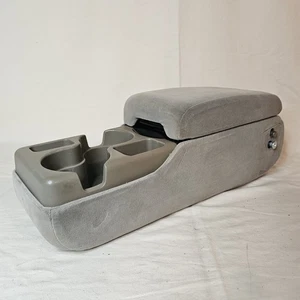 1997-2005 Buick Regal Century Chevy Impala Front Center Console Cloth Gray OEM - Picture 1 of 12