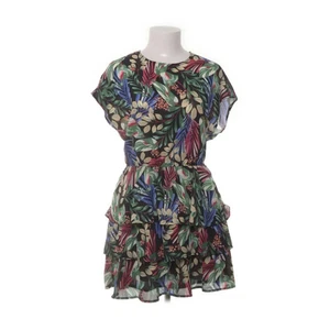 Kleid - Gina Tricot - Gr. 36 -  Schwarz/Mehrfarbig/Blumen - sehr gut! *@* - Bild 1 von 10