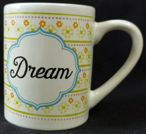 "Dream" Coffee Mug Gibson Home Ceramic Cup Multicolor Nice Gift Collectible - Picture 1 of 6