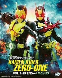 DVD Kamen Rider Zero-One Vol.1-45 END+4 Movies English Sub All Region FREESHIP - Imagen 1 de 5