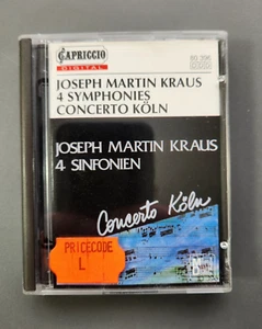 JOSEPH MATRIN KRAUS 4 SYPHONIES CONCERTO KOLN MiniDisc Classical Capriccio 1991 - Foto 1 di 5