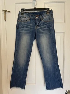 Lucky Brand Capri Blue Denim Jeans Women's Size 0 / 25 - Picture 1 of 6