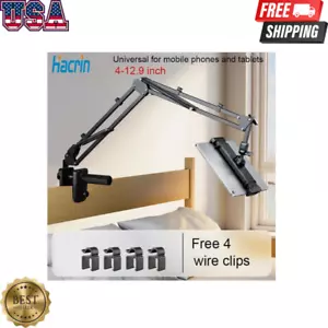 Tablet Halter für Bett, Verstellbar Tablet Handy Bett Ständer Halterung mit 360° Drehung - Bild 1 von 7