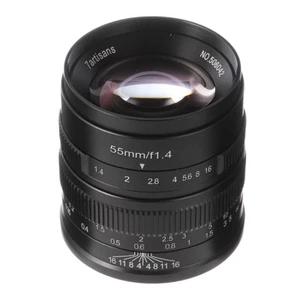 55mm F/1.4 Manual Focus Prime APS-C camera Lens for EOSM EF-M Mount Hot - Picture 1 of 6
