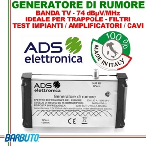 GENERATORE DI RUMORE BANDA TV ED OLTRE, IDEALE PER TRAPPOLE,FILTRI,TEST IMPIANTO - Imagen 1 de 1