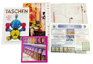 Lot 2009 Paris Street Pamphlets Taschen Books Emmanuel Michel Marigny Philatelie - Picture 1 of 12
