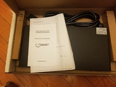 Geist Global 15327Q 120v 16A Power Distribution Unit RCURN082-102D20TL5-OD - Image 1 of 4