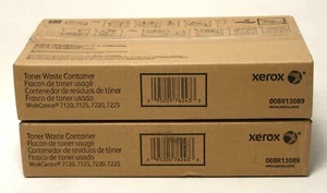 2 Genuine Factory Sealed Xerox 008R13089 Waste Toner Containers - Picture 1 of 1