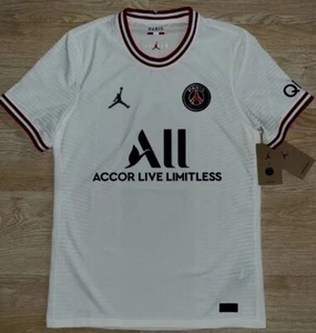 NEU MIT ETIKETT PSG JORDAN NIKE 21/22 FUSSBALL VIERTES TRIKOT PLAYER ISSUE GRÖSSE L DH7467-101 - Bild 1 von 6
