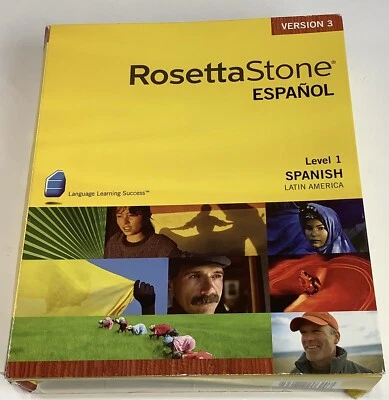 Rosetta Stone Spanish Espanol Level 1 CD Learning Kit for Windows MAC Version 3 - Image 1 of 4