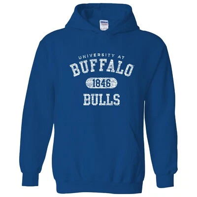 University at BUFFALO BULLS Athletic Arch - NCAA SPORTS TEAM Hoodie - Royal - Image 1 of 4