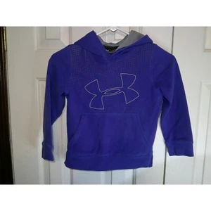Under Armour Hoodie Pullover ColdGear Purple Youth Size YXS/SI - Picture 1 of 3