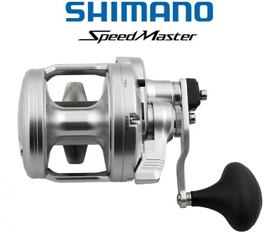 MULINELLO SHIMANO SPEEDMASTER II 20lb RIGHT HAND DOPPIA VELOCITA' TRAINA JIGGING - Immagine 1 di 3