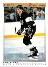 1990-91 O-Pee-Chee Premier Rob Blake RC #6