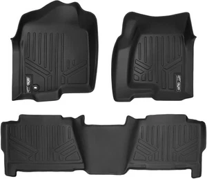 Juego de revestimientos de alfombrillas SMARTLINER 00-06 Silverado Sierra 1500 2500 3500 doble cabina - Imagen 1 de 9
