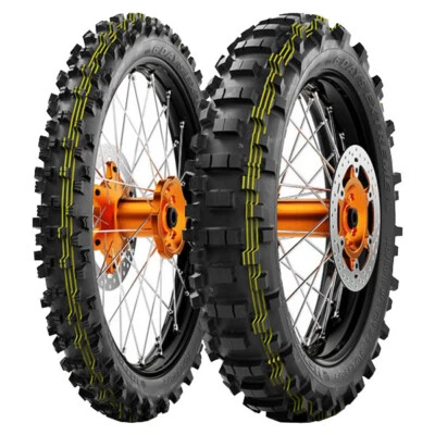 TYRE PAIR METZELER 90/100-21 6DAYS EXTR + 140/80-18 6DAYS EXTR SUPER S - Image 1 of 4