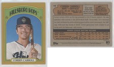 2021 Topps Heritage Minor League Edition Gold Border /18 Corbin Carroll #146