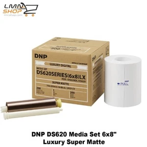 DNP DS620 Media Set 6x8" Luxury Super Matte (10x15/15x20cm) Mediaset DS 620 - Afbeelding 1 van 3