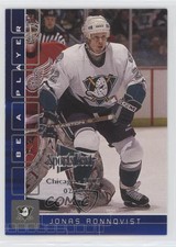2001 ITG Be A Player Memorabilia Sapphire SportsFest Chicago /10 Jonas Ronnqvist
