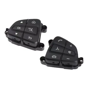 L &R Steering Wheel Right Cruise Control Switch Button for Benz 15-18 W205 C25Tk - Foto 1 di 14