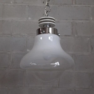 Murano Glass Chandelier Mazzega Design Mid-Century Space Age 1960 - Picture 1 of 13