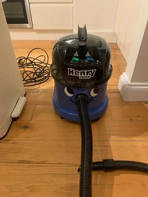 Henry HVW 370-2 1060W Corded Carpet Wet Vacuum Cleaner - Blue - Image 1 of 3