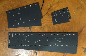 Juego de ojales de fibra Fender Style AB165 Bassman tubo amplificador piezas hágalo usted mismo - Imagen 1 de 2