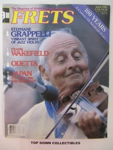 Frets Magazine April 1981 Stephane Grappelli/Instruments Of Japan - Imagen 1 de 2