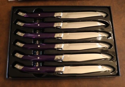 Juego de 6 cuchillos para carne Wolfgang Puck nuevos en caja Foto 1 de 2