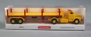 WIKING 051844/0518 44 (H0,1:87) Tren de silla de montar de andaño (Scania) - Señal amarillo/rojo carmín - Imagen 1 de 6