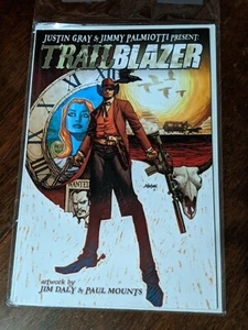 TRAIL BLAZER IMAGE COMICS TRADE PAPER BACK COMIC BOOK JUSTIN GRAY - Picture 1 of 2