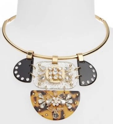 J. Collar Crew Lucite/Cristal  Foto 1 de 4