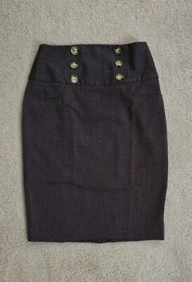BCX Pencil Skirt  Size 3  Charcoal Womens - Image 1 of 4
