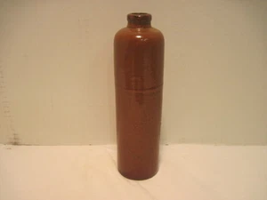 OLD ANTIQUE STONEWARE INK RESERAVOIR INK POT INK WELL FOR WRITTING PEN - Picture 1 of 4