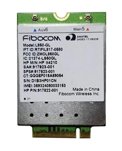 L850-GL LT4210 FDD-LTE, Tarjeta 4G, Módulo 4G, SPS #917823-001 para Notebook 430 - Bild 1 von 1