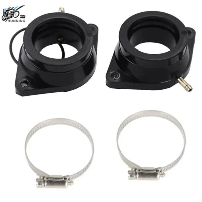 Carburetor Intake Manifold Boots For Yamaha V Star 1100 XVS1100 5EL-13586-00-00 - Image 1 of 4