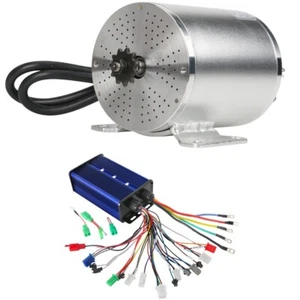 72V 3000W Brushless Electric Motor +Electric Bike Controller for Scooter Go Kart - Bild 1 von 12