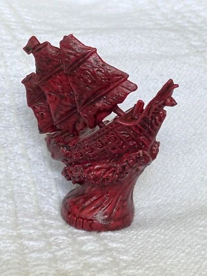 Pieza de repuesto de ajedrez Disney Red Rook Ship Piratas del Caribe Foto 1 de 3
