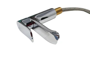 Hansgrohe Metris Bathroom Faucet Single Handle Chrome 31080 Sink Tap Drain Kit - Picture 1 of 8