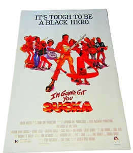 Póster vintage I'm Gonna Git You Sucka 17x11 mini impreso en Reino Unido RARO - Imagen 1 de 5