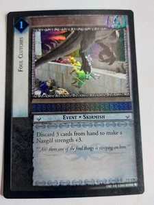 LOTR TCG Return of the King FOUL CLUTCHES 7U178 FOIL LP - Picture 1 of 1