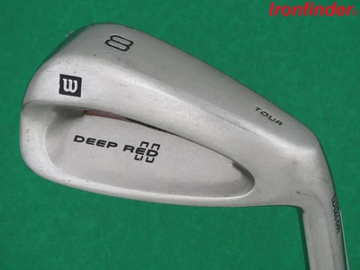 Wilson Deep Red II 2 Tour Single 8 Iron Steel Shaft Regular Flex Mens RH - Image 1 of 4