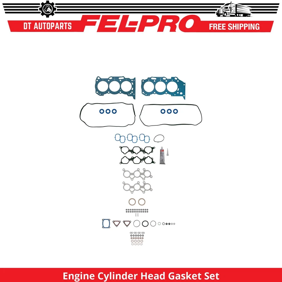 Juego de juntas de culata de motor V6 de 3,5 L Fel-Pro 2007 para Toyota RAV4 2006-2012 Foto 1 de 1